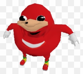 R74n - Png Meme Stickers Ugandan Knuckles Emoji,No Emoji Meme
