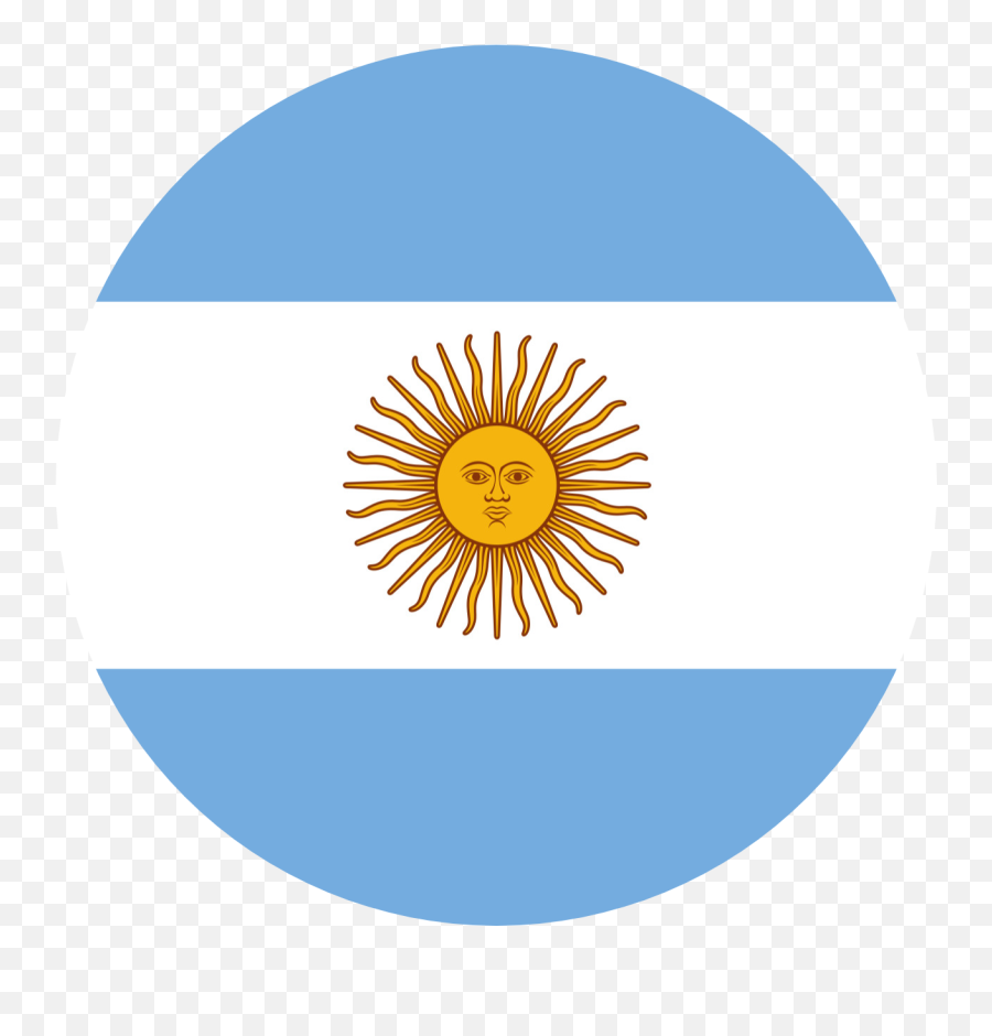 Argentina Flag Emoji Flag Of Argentina In The Style Of A - Argentina Flag Logo Png,Rainbow Flag Emoji