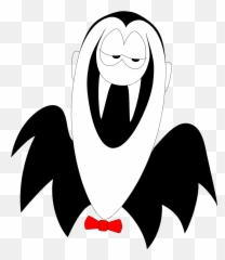 Dracula Clipart Tooth - Cartoon Vampire Transparent Background Emoji