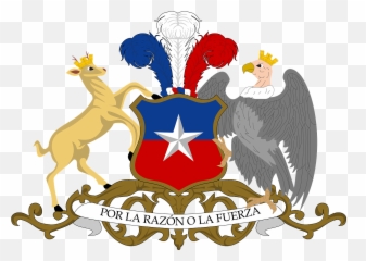 Chile Coat Arms Deer Eagle - Of Emoji