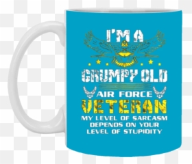 Grumpy Old Us Air Force Veteran For Men And Women Mug Coffee Mug 11 Oz Mug - Mug Emoji,Air Force Emoji