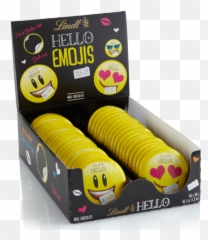 Hello Emoji 40 - Lindt Hello Emoji Chocolate,Milk Emoji