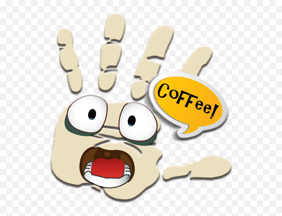 Hand Stickers - Cartoon Emoji,Talk To The Hand Emoji