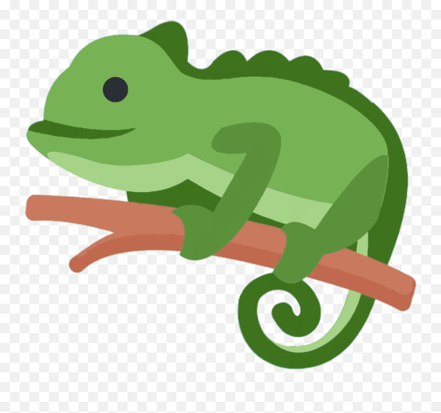 Chameleon - Chameleon Emoji,Lizard Emoji