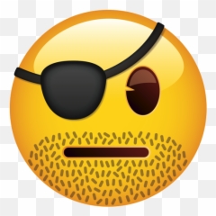 Emoji - Eye Patch Png
