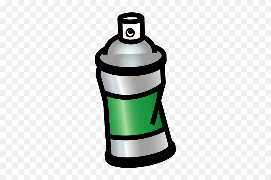 Spray Can Green - Spray Cans Emoji,Spray Paint Emoji
