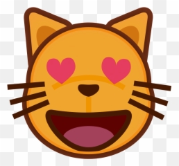 Peo - Cat With Heart Eyes Emoji,Eyes Emoji