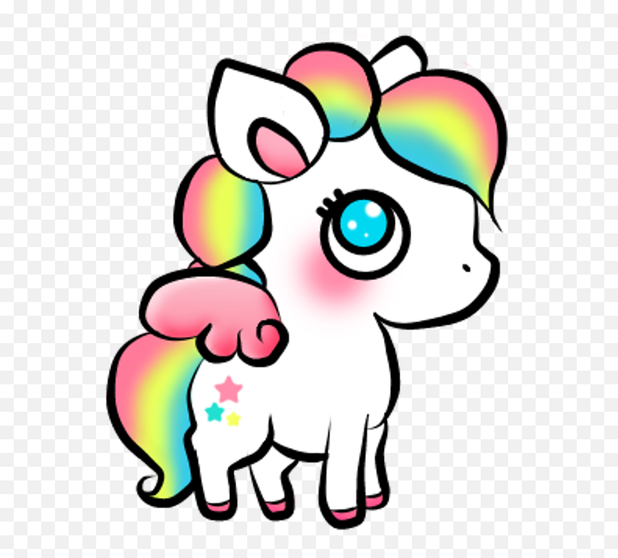 Cute - Cute Unicorn Png Emoji,Unicorns Emoji