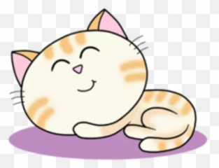 Lucky Cat 1 Stickers For Whatsapp - Yawns Emoji