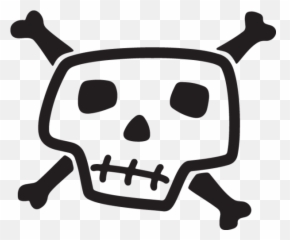 286ca - Skull And Crossbones Clip Art Emoji