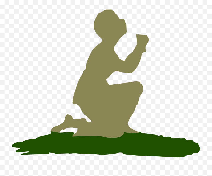 Praying Kneeling Pray People Man - Cartoon Praying To God Emoji,Boy Fishing Pole Fish Emoji