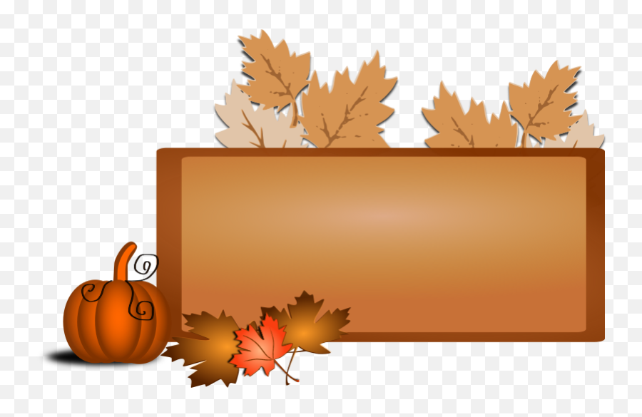 Library Of Free Fall Banner Freeuse Download Pumpkin Png - Fall Clip Art Banners Emoji,Autumn Emoji