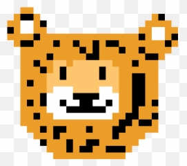 Snow Leopard Pixel Art Maker - Kris Face Deltarune Emoji,Snow Emoticon