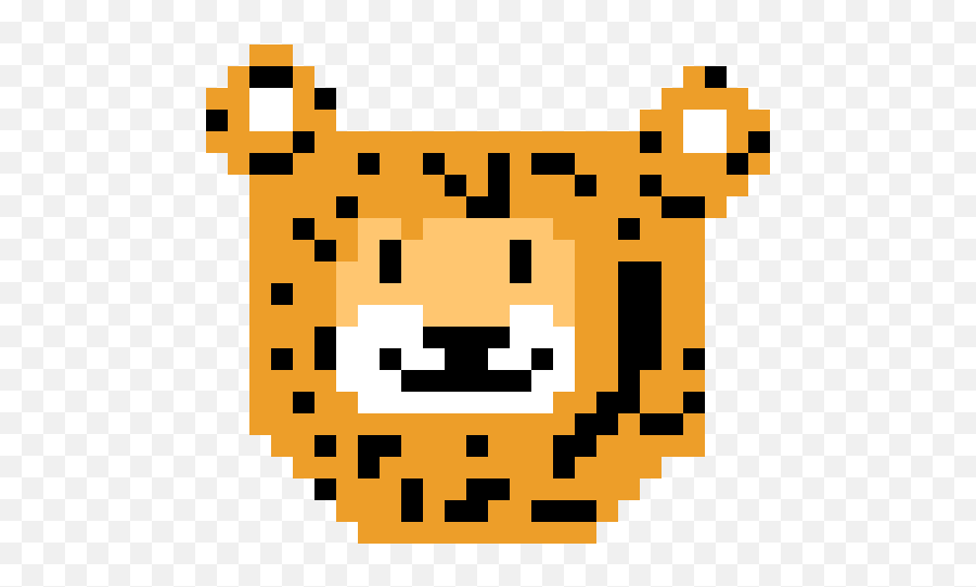 Snow Leopard Pixel Art Maker - Kris Face Deltarune Emoji,Snow Emoticon