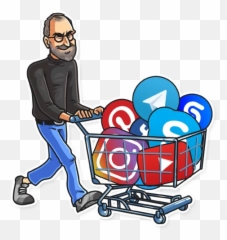 Steve Jobs Stickers for WhatsApp - Png Emoji
