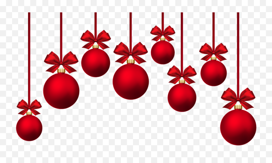 Christmas Baubles Bows Holidays - Christmas Baubles Png Emoji,Emoji Christmas Ornaments