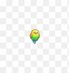 Miniature World 3 Stickers For Whatsapp - Budgie Emoji