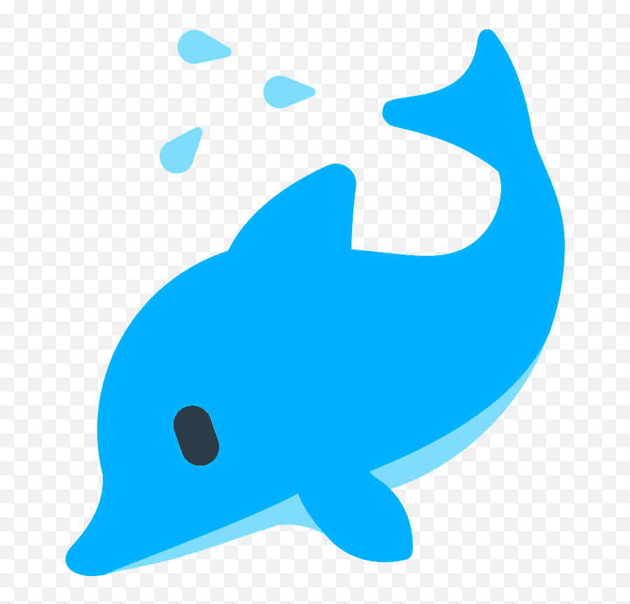 Dolphin Emoji Clipart Free Download Transparent Png - Emoji Delfin Png,Fish Emoji