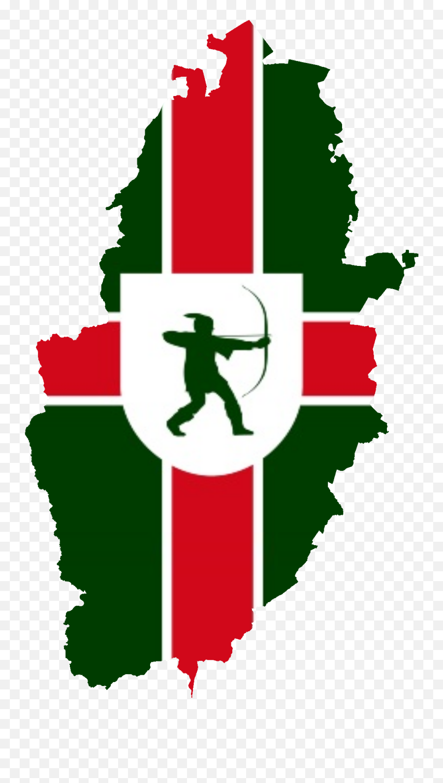 Nottinghamshire British County Flags - Nottinghamshire Flag Emoji,Welsh Flag Emoji