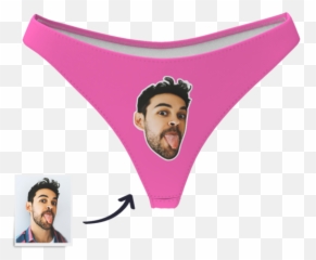 Custom Face Thong Panty - Panties Emoji,Thong Emoji