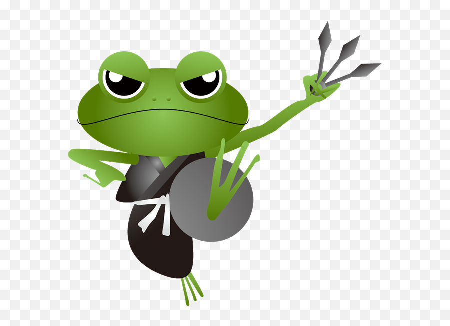 What Do You Mean I Canu0027t Deduct My Guard Frog - Ninja Frog Ninja Frog Cartoon Emoji,Ninja Cat Emoji