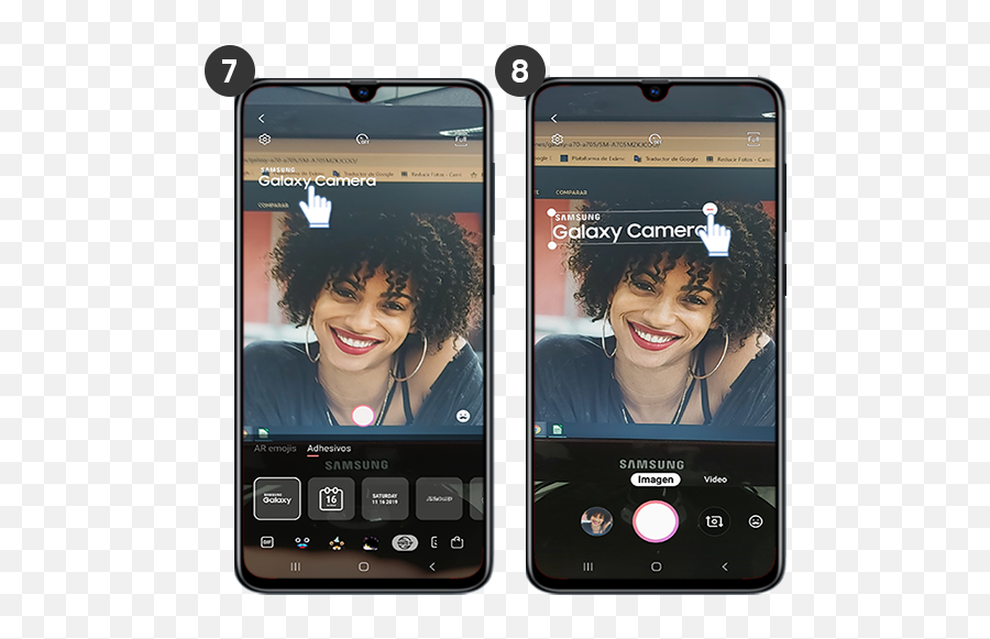 Galaxy A70 - Camera Phone Emoji,App Para Poner Emojis En Las Fotos
