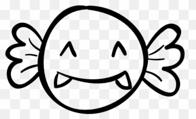 Monster Fangs Logo Png Picture - Snoep Tekenen Emoji