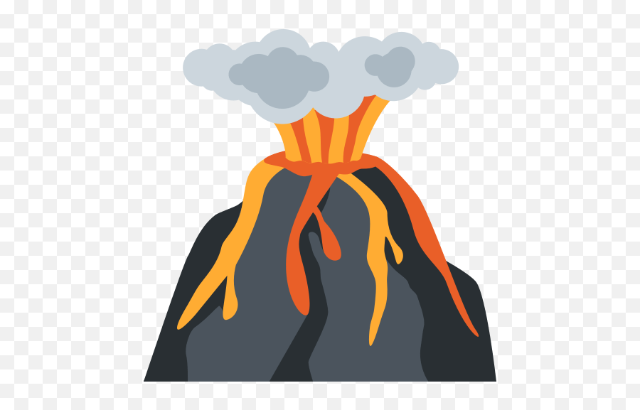 Volcano Emoji Meaning With Pictures - Volcano Emoji,Carrot Emoji