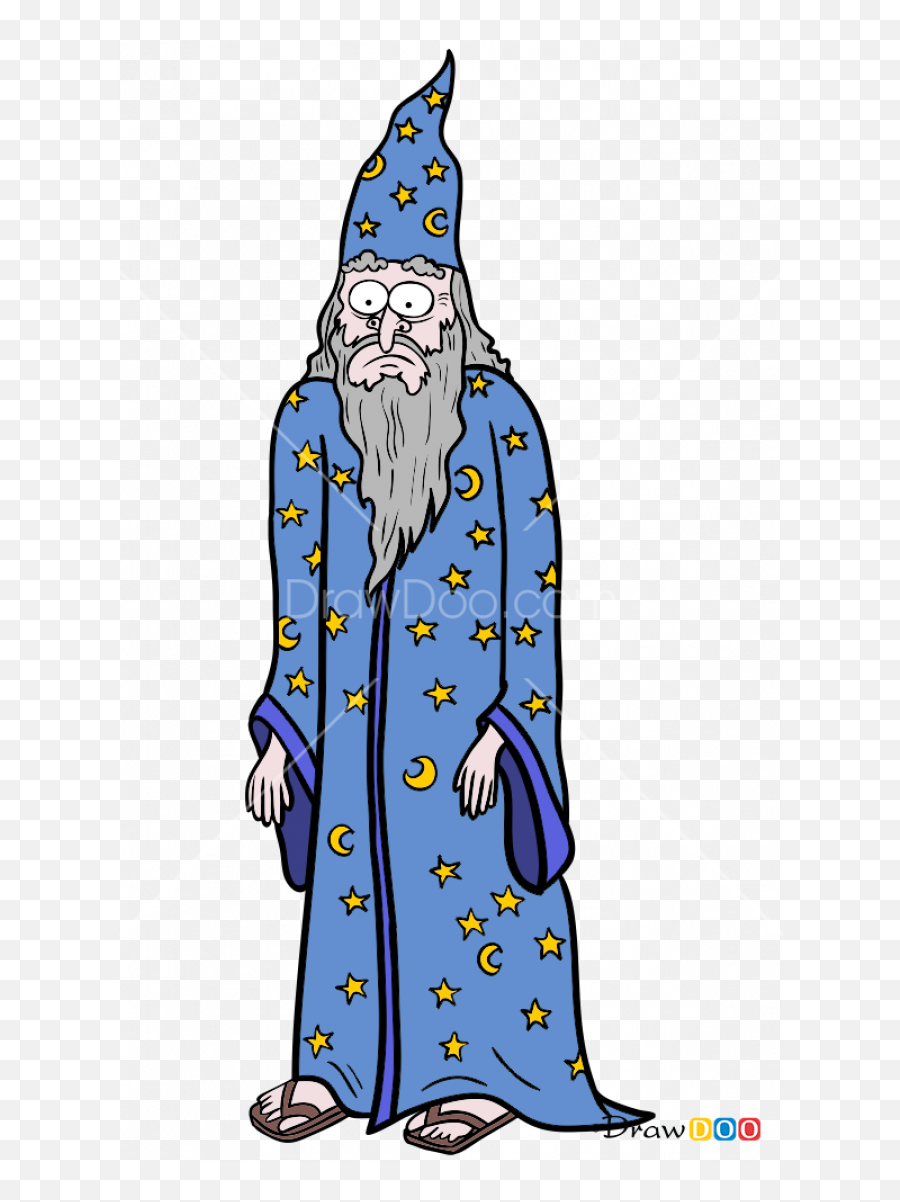 How To Draw The Wizard Regular Show - Wizard From Regular Show Emoji,Wizard Emoji