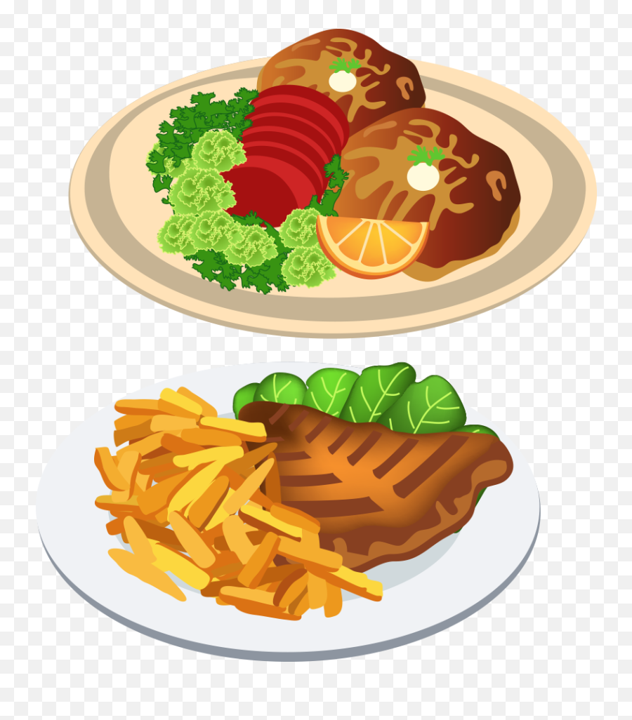 Clip Library Library Fish Dinner Clip - Food For Dinner Clipart Emoji,Flag Fish Fries Emoji