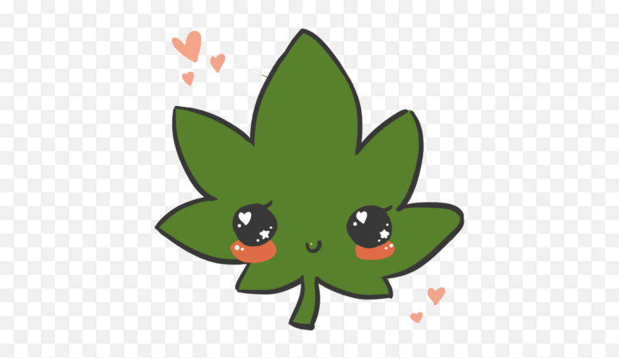 20 Awesome Free Pot Marijuana Leaf Animated Gifs At Best - Marihuana Kawaii Emoji,Pot Leaf Emoji