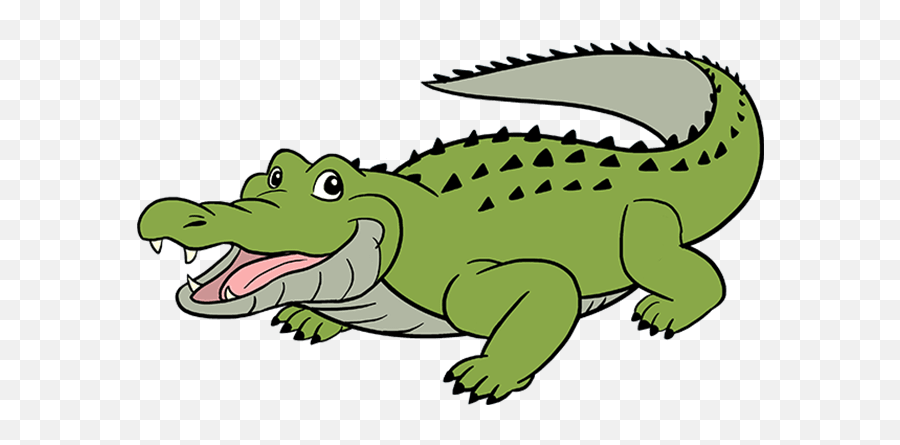 How To Draw An Alligator - Alligator Drawing Emoji,Alligator Emoji