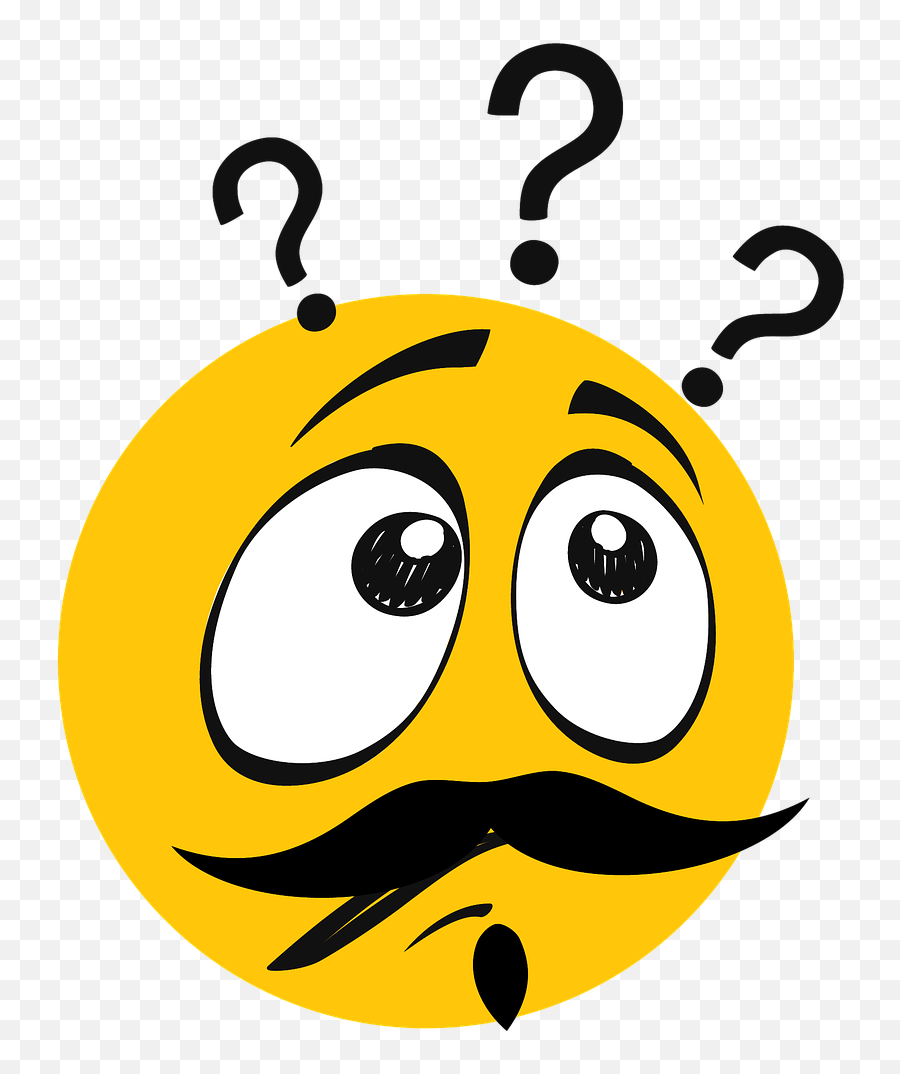 Emoji Emotions Face Wondering Questions - Questions Emoji,Emoji