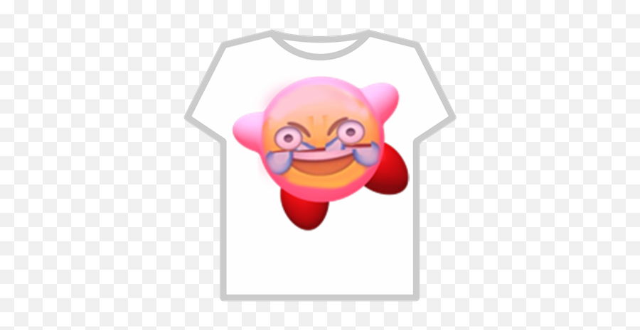 Kirby Is - Crying Laughing Angry Emoji Meme,Distorted Laughing Emoji