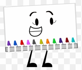 Domino Clipart Bfdi Domino Bfdi - Object Show Whiteboard Emoji,Peapod Emoji
