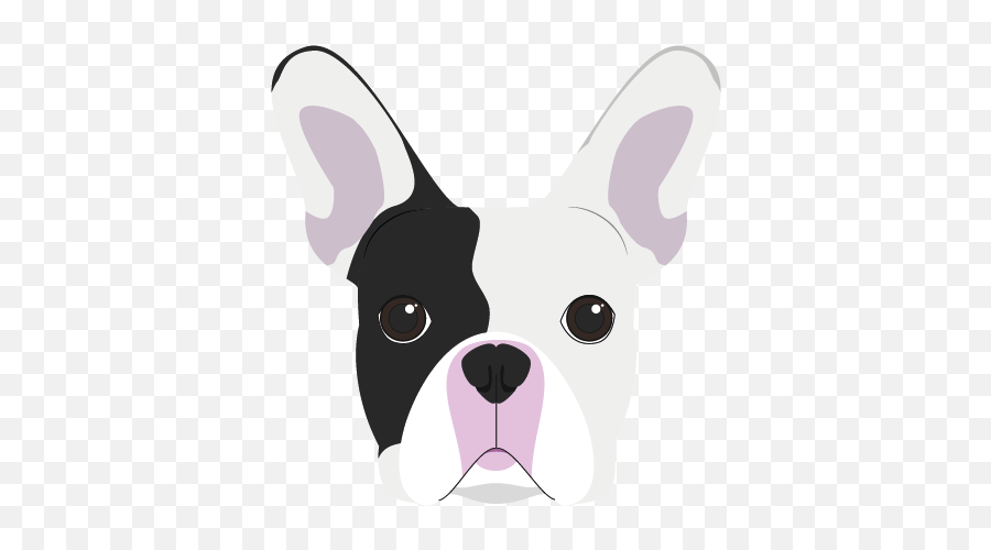 French Bulldog Puppy Vector Graphics - Boston Terrier Vector Free Emoji,French Bulldog Emoji