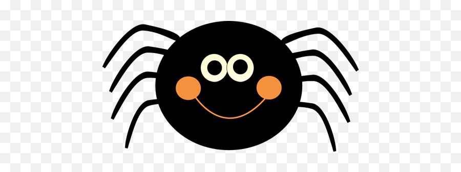 306419 Black Free Clipart - Cute Spider Clip Art Emoji,Black Widow Emoji
