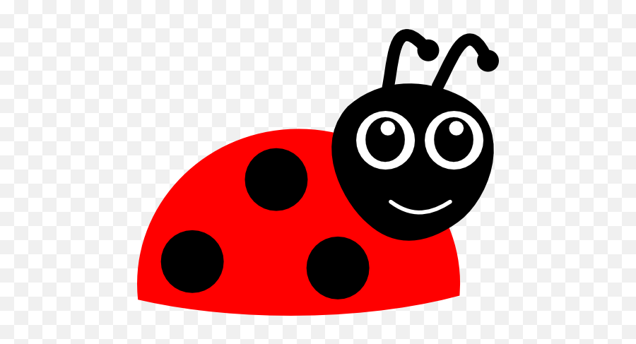 Cartoon Ladybug Clipart - Red Ladybug Clipart Emoji,Ladybug Emoticons