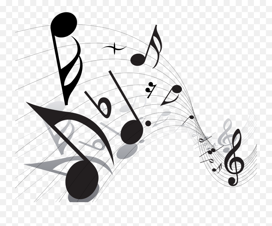 Png Hd Musical Notes Symbols - Transparent Vector Music Png Emoji,Emoticons Music Notes