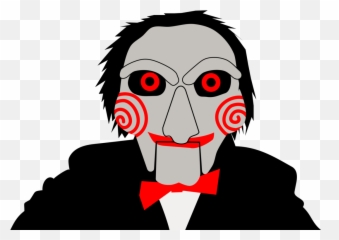 Jigsaw Movie Clipart - Saw Jigsaw Png Emoji,Horror Face Emoji