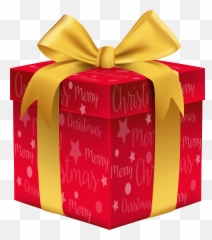 Christmas Gift Clipart Red Emoji,Christmas Present Emoji