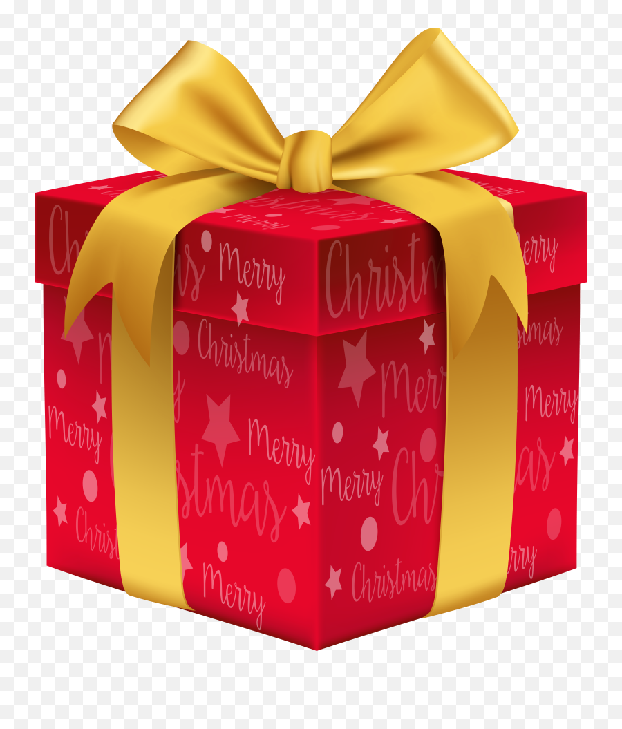 Christmas Gift Clipart Red Emoji,Christmas Present Emoji