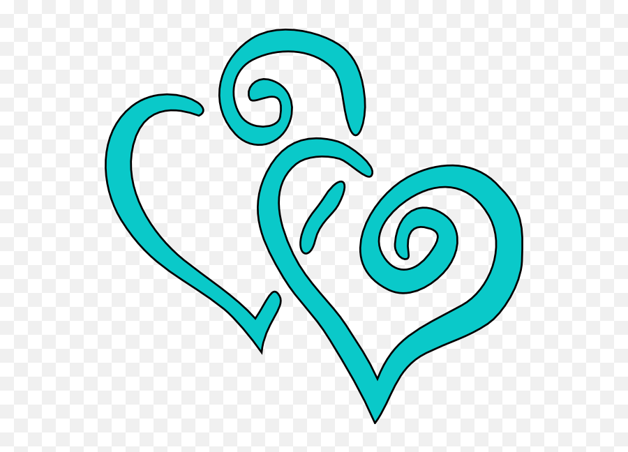 Free Teal Heart Cliparts Download Free - Hearts Clip Art Emoji,Teal Heart Emoji