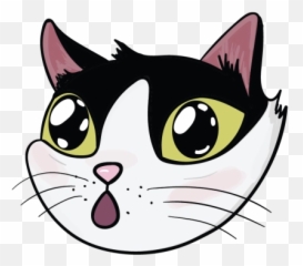 Custome Twitch Cat Emote - Cartoon Emoji,Eye Twitch Emoji