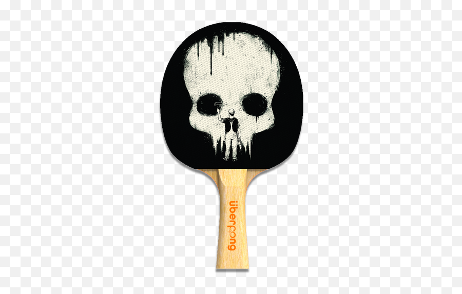 Paint It Black Designer Ping Pong Paddle Ping Pong Paddles - Stylish Racket Table Tennis Emoji,British Flag Tennis Ball Emoji
