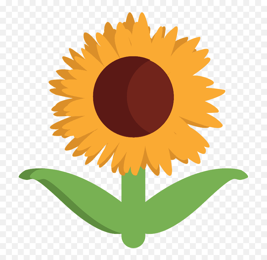 Sunflower Emoji Clipart - Lilyu0027s Png Logo Transparent Png Transparent Sunflower Emoji,Flower Emojis
