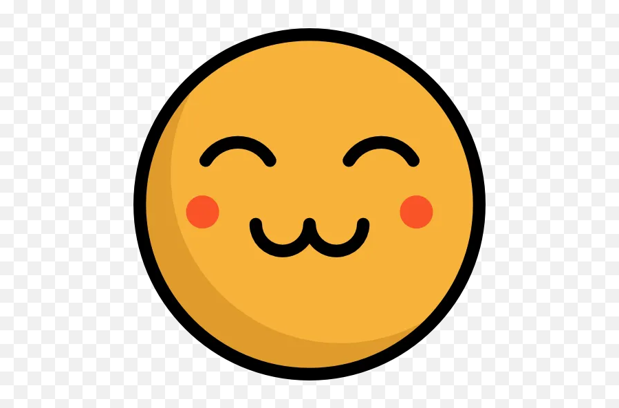 Linear Emoji - Stickers For Whatsapp Cute Smiley Face Icon,Cars Emoticon