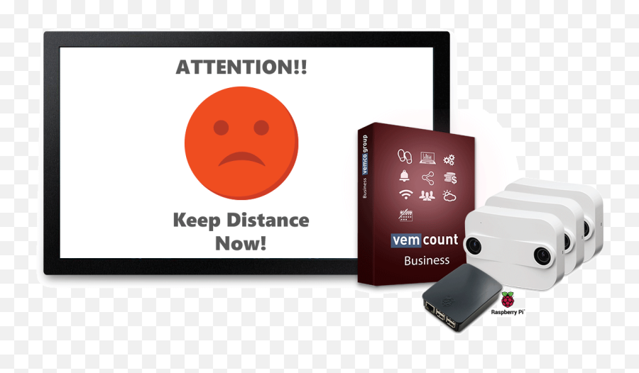 Covid19 Social Distancing Monitoring U0026 Tracking Solution - All In One Package Portable Emoji,Raspberry Emoticon
