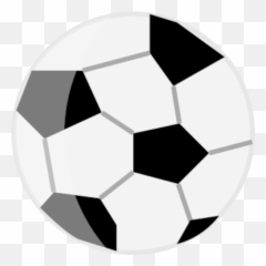 Soccer Ball In Black And White - Animated Png Emoji