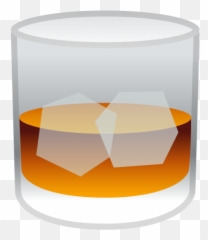 Tumbler Glass Emoji Meaning With Pictures - Whisky Clipart Png